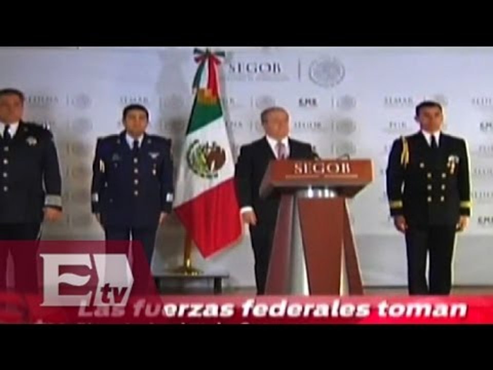 Gobierno Federal toma el control en Iguala, Guerrero / Excélsior informa