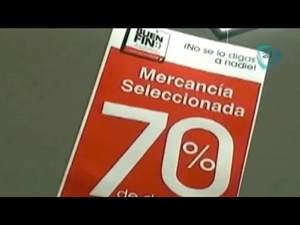 Anuncian programa de descuentos para El Buen Fin