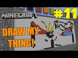 Minecraft Draw My Thing Gameplay - Let's Play - #11 (KAMEHAMEHA!!!) - [60 FPS]