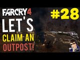 Far Cry 4 - Let's Claim an Outpost #28 - (One-shot kill with Harpoon Gun!)