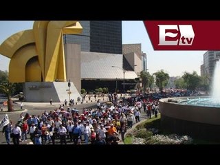 CNTE marcha a la Suprema Corte de Justicia / Excélsior Informa con Mariana H