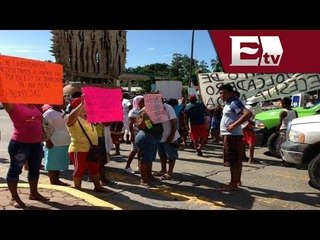 Damnificados de Tormenta "Manuel" se manifiestan / Todo México