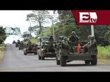 Cientos de militares llegaron Apatzingán en Michoacán a reforzar seguridad/Excélsior Informa