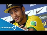 Neymar visita el entrenamiento de Brasil y reflexiona sobre la lesión que lo alejó del Mundial