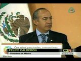 Felicita Felipe Calderón a médicos por su día