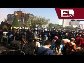 Aplican operativo tras marchas de la CNTE y encapuchados/ Yohali ReséndIz