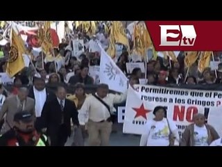 Simpatizantes del PRD y movimiento ciudadano piden consulta energética / Andrea Newman