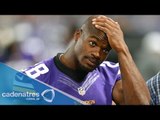 Adrian Peterson, jugador de Vikingos, es nuevamente acusado de maltrato infantil