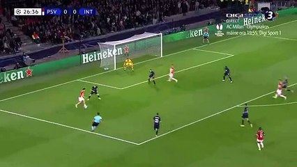 Pablo Rosario Goal HD -  PSV	1-0	Inter 03.10.2018