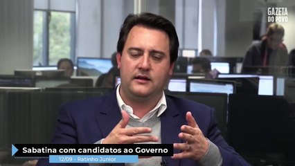 Ratinho Jr. garante que irá regionalizar centros de especialidades