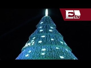 Marca `Swarosvsky' enciende árbol de navidad en Polanco/ R.S.V.P con Jessica y Regina