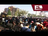 Encapuchados causan disturbios en marcha del 1 de Diciembre / Marcha 1 de diciembre 2013
