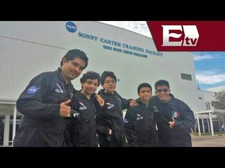 Niños mexicanos ganadores del torneo de la NASA nos cuentan su experiencia / Paul Lara