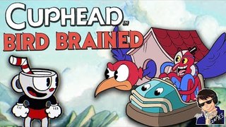 BIRD BRAINED!!! - Cuphead Expert Mode Gameplay - Funny Highlights