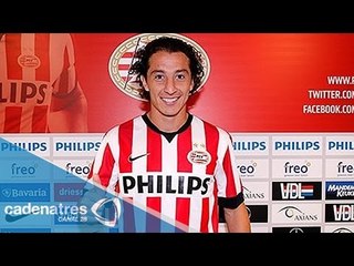 Andrés Guardado es nuevo jugador del PSV Eindhoven