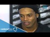 ¡ENTÉRATE! Las primeras palabras de Ronaldinho como nuevo jugador de Gallos