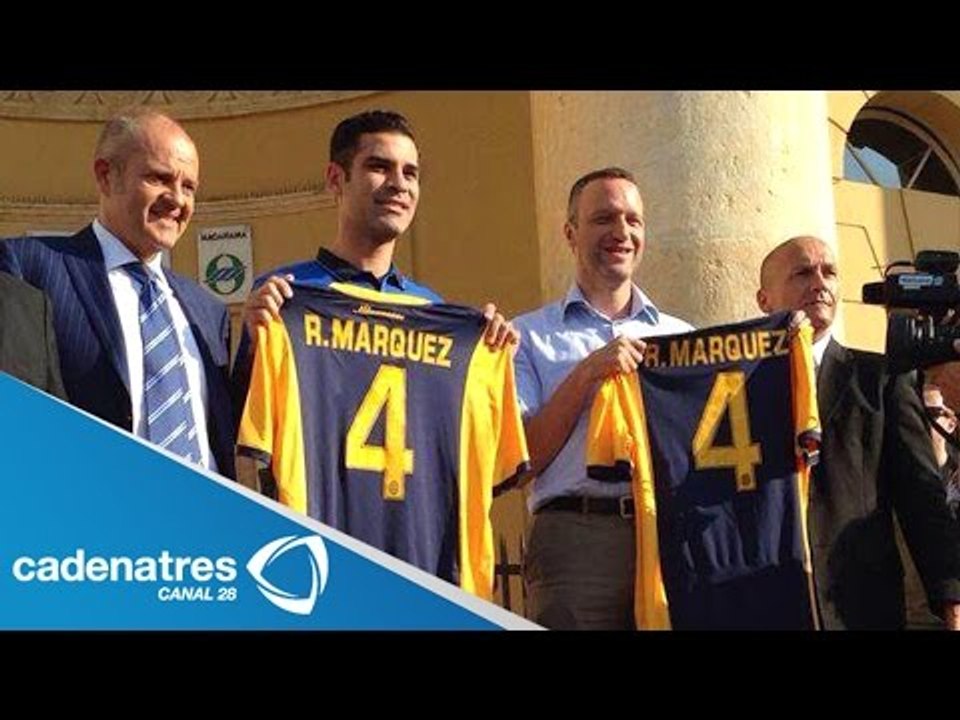 En Italia, el club Hellas Verona da cálida bienvenida a Rafael Márquez
