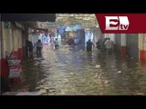 Mercado del Bordo inundado por desbordamiento de canal de aguas negras / Mariana H