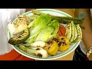 Cocinemos Juntos. Vegetales al grill con ensalada de tofu