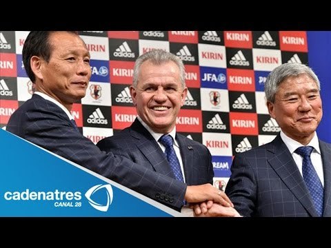 Presentan a Javier Aguirre como el nuevo entrenador de la Selección Japonesa de fútbol