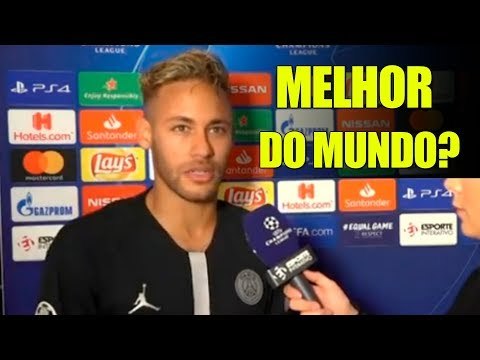 OLHA O QUE O NEYMAR FALOU APÓS DAR SHOW E MARCAR TRÊS VEZES NA CHAMPIONS (03/10/2018)