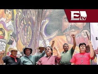 Borran mural de San Salvador de Atenco / Kimberly Armengol