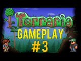 Terraria Gameplay - Lets Play - #3 (An elevator to hell!) - [Walkthrough / Playthrough]