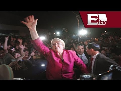 Michelle Bachelet es reelecta en Chile / Excélsior Informa con Mariana H
