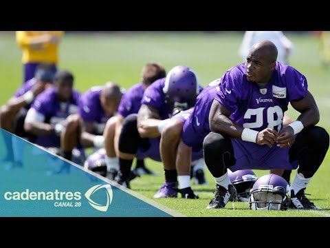 Vikingos de Minnesota inhabilitan a Adrian Peterson por caso de maltrato infantil
