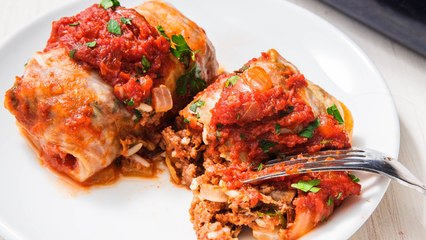 This Classic Stuffed Cabbage Is Comfort Food At It's Finest