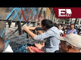 Policía Federal retira vallas metálicas en San Lázaro/ Titulares con Atalo Mata