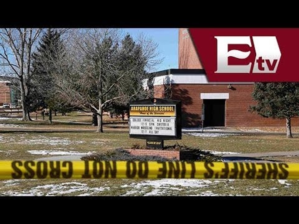 Autoridades identifican a autor de tiroteo en escuela de Colorado /Shooting school records in Denver
