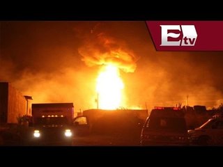Explosión en ducto de PEMEX deja 7 heridos, Tezoyuca, EdoMex / Jazmín Jalil