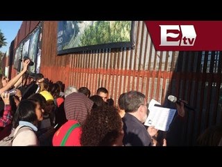 Скачать видео: Realizan 'Posada sin fronteras' en Tijuana / Titulares con Vianey Esquinca