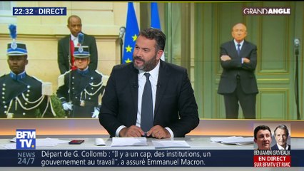 Pour 57% des Français, le départ de Gérard Collomb est lié à un désaccord avec Emmanuel Macron
