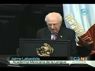 En sesión solemne la Camara de Senadores reconoce a Ernesto de la Peña