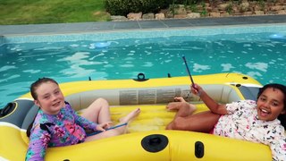 HOOK A DUCK POOL CHALLENGE!! NEW LOL Surprise Lil Baby Sisters