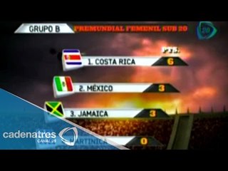 Así marcha el Tricolor femenil en el Premundial 2014