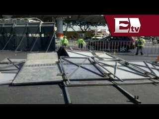 Retiran cerco de San Lázaro / Excélsior Informa con Mariana H