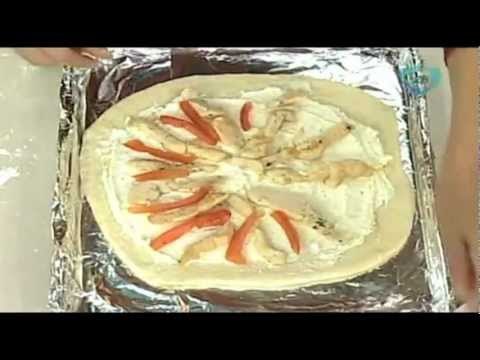 ¿Cómo hacer Pizza de Alcachofa y Queso de Cabra?. Cocinemos Juntos