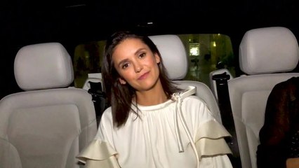 Navigating Louis Vuitton’s Space-Age Show with Nina Dobrev