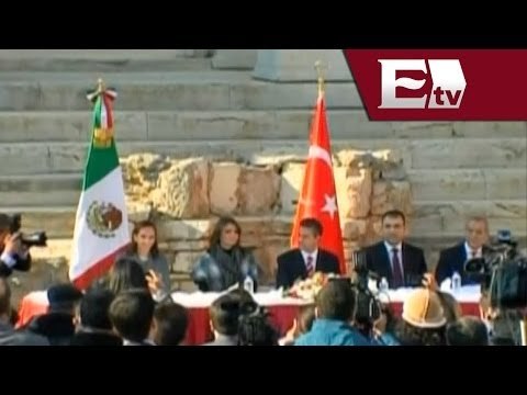 EPN firmó convenio de acuerdos en materia de seguridad, turismo y comercio con Turquía