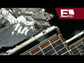 NASA difunde imágenes de caminata espacial  / Titulares de la noche