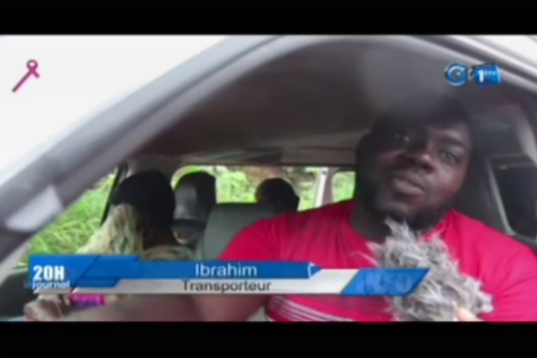 RTG/Conséquences de la pluie à Libreville, inondations et embouteillages sur la nationale 1