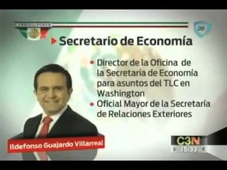 Secretarios de Medio Ambiente, Economía, Comunicaciones y Transportes, Educación Pública y Salud
