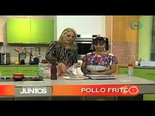 Pollo frito al horno. Cocinemos Juntos