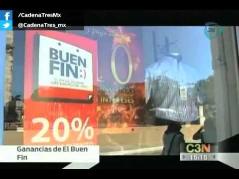 El Buen Fin deja ganancias de 25 mil 500 millones de pesos