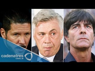 Simeone, Löw y Ancelotti son los nominados al Mejor Entrenador 2014