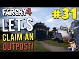 Far Cry 4 - Let's Claim an Outpost #31 - (One-shot kill with CANNON!!!)