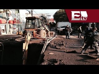 Se reabre fuga de agua en la colonia Del Valle / Titulares de la mañana